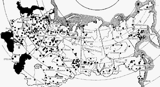 Карта Гулага